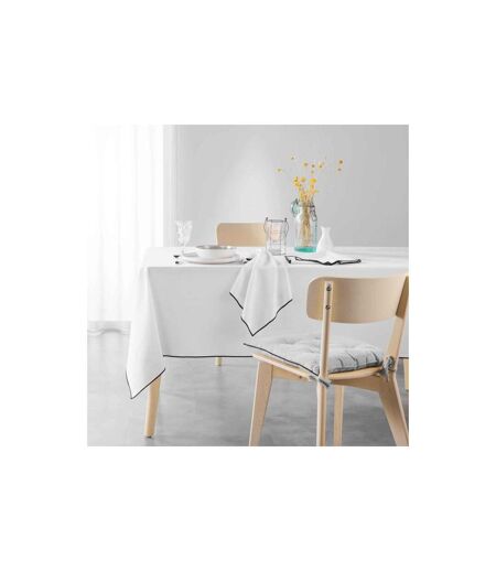 Nappe en Coton Mistraline 140x240cm Blanc