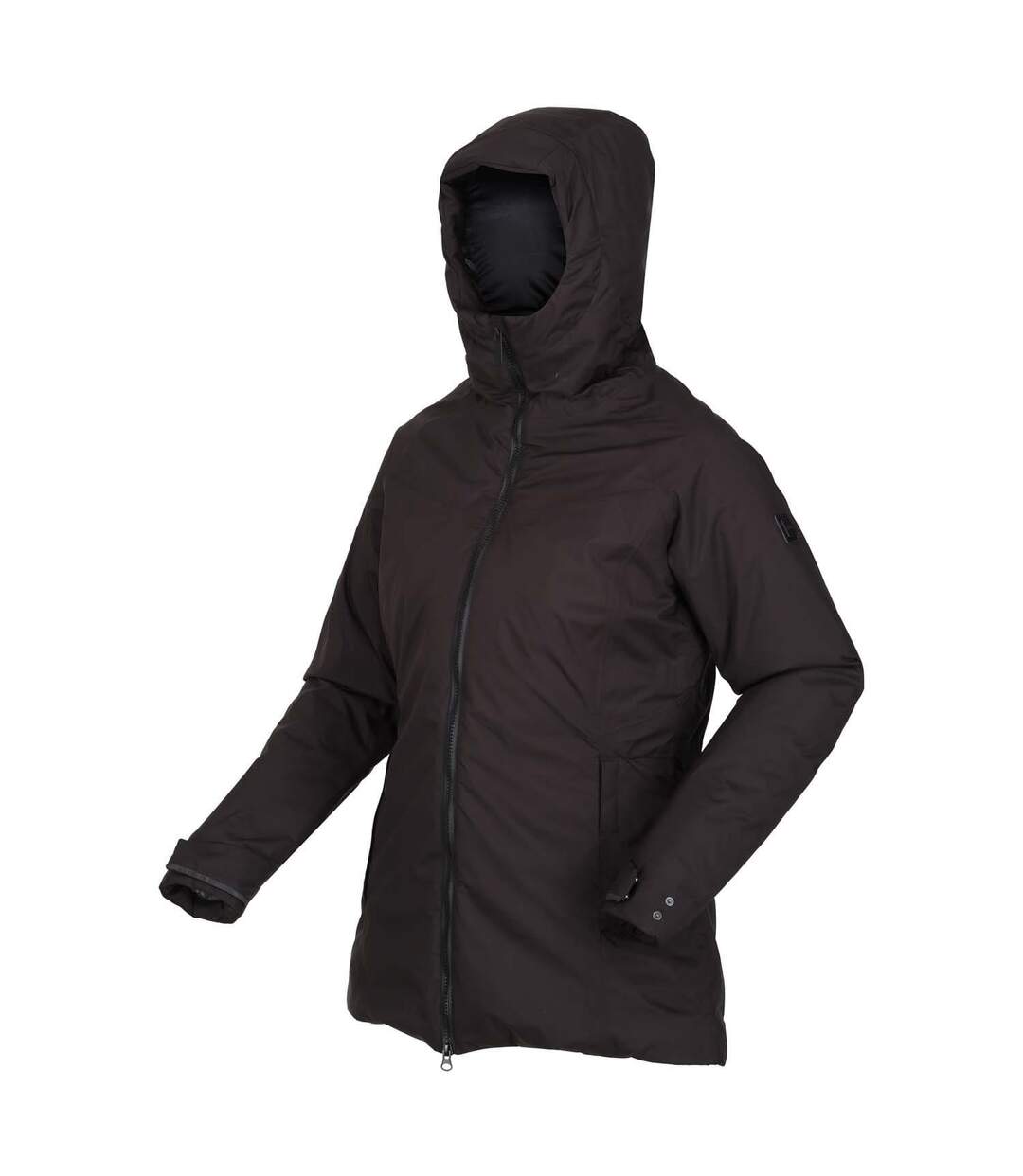 Womens/ladies Sanda Ii Waterproof Jacket Black Regatta-1
