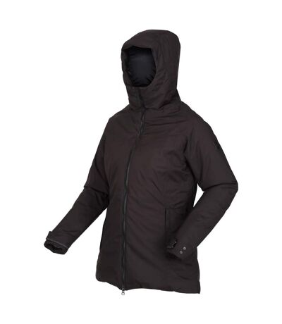 Womens/ladies Sanda Ii Waterproof Jacket Black Regatta