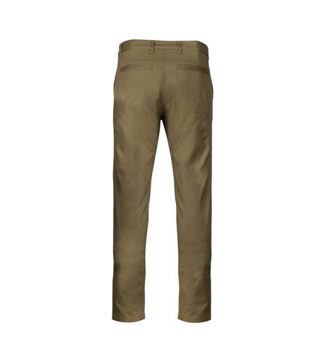 Chino Motif/style Uni Homme Kaki Clair Kariban