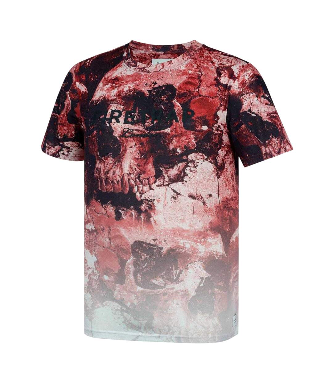 T-shirt Motif/style Imprimé Intégral Sub Homme Bordeaux Firetrap-3