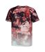 T-shirt Motif/style Imprimé Intégral Sub Homme Bordeaux Firetrap-3