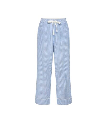 Bas De Pyjama Motif/style À Rayures Pia Femme Bleuet CCDK Copenhagen