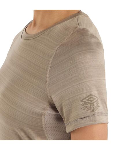 Womens/ladies Pro Marl Polyester Training T-shirt Moon Rock Marl Umbro