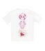 Womens/ladies Spider Gwen T-shirt White Pink Spider-Man-2