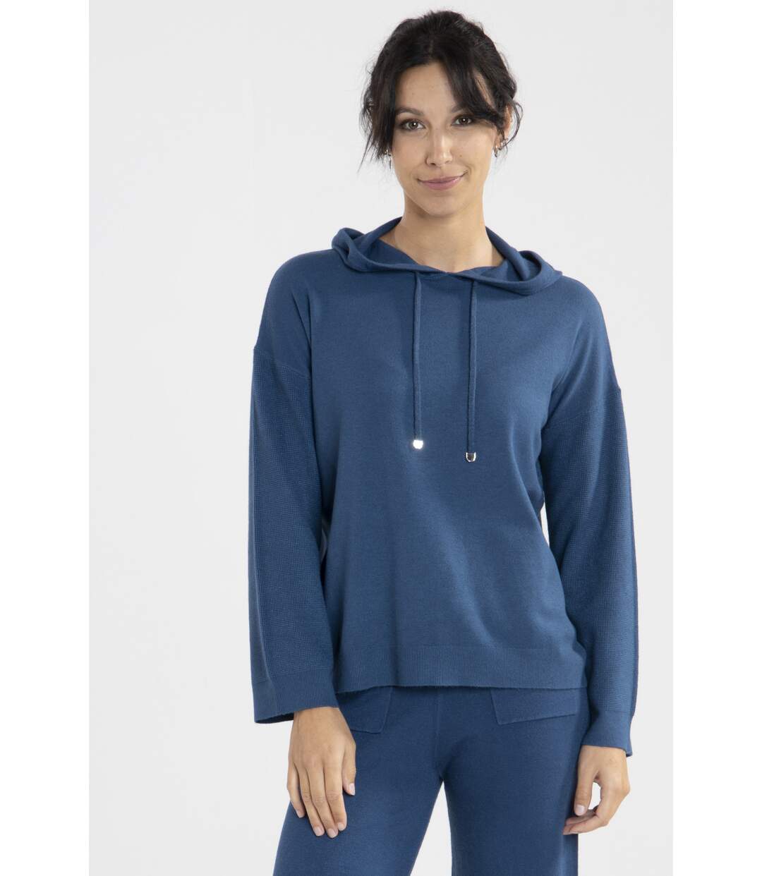 Sweat Piper2 Bleu Canard-1