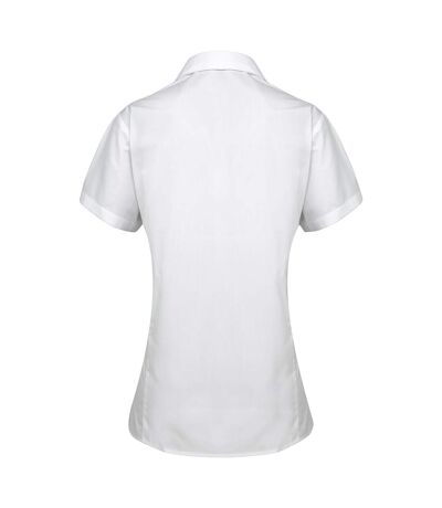 Chemiser À Manches Courtes Femme Blanc Premier