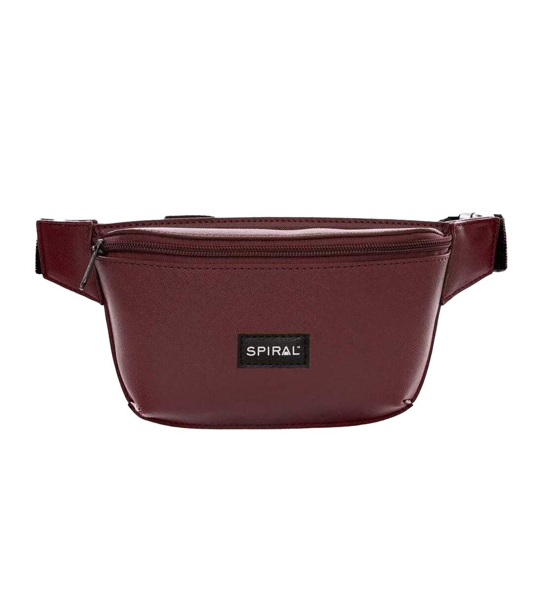 Chelsea Crescent Shaped Waist Bag One Size Mulberry Purple Spiral-1