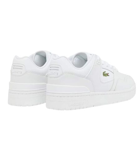 Mens Court Cage Leather Trainers White Lacoste