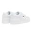 Mens Court Cage Leather Trainers White Lacoste-2