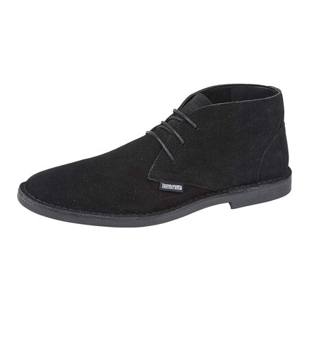 Desert boots chiswick homme noir Lambretta