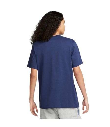 T-shirt Motif/style Swoosh Just Do It Homme Bleu Nuit Nike