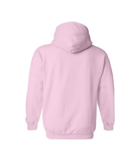 Sweatshirt à capuche unisexe rose clair Gildan