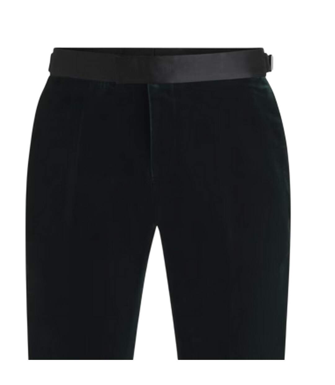 Mens Tuxedo Trousers Green Boss-4