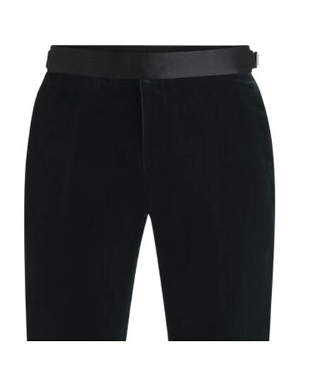 Mens Tuxedo Trousers Green Boss