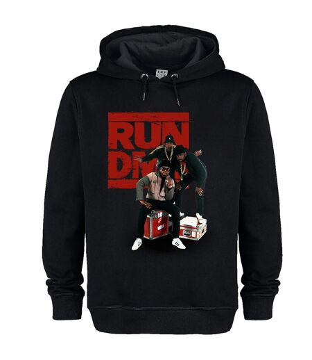 Unisex Adult Crate Run Dmc Hoodie Black Amplified