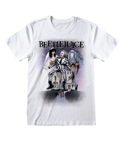 Beetlejuice - T-shirt - Adulte (Blanc) - UTHE230