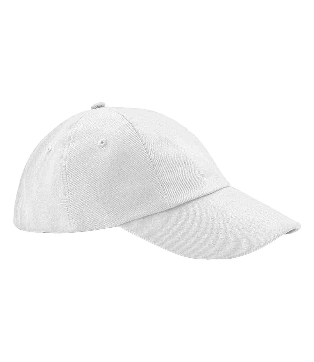 Casquette de baseball blanc Beechfield-1