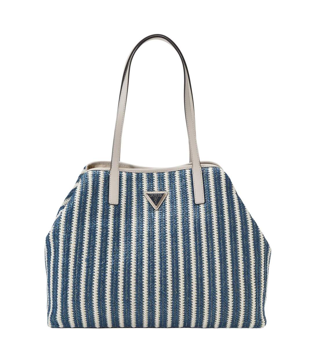 Sac À Main Motif/style Rayé Taille Unique Pourpre Guess-1