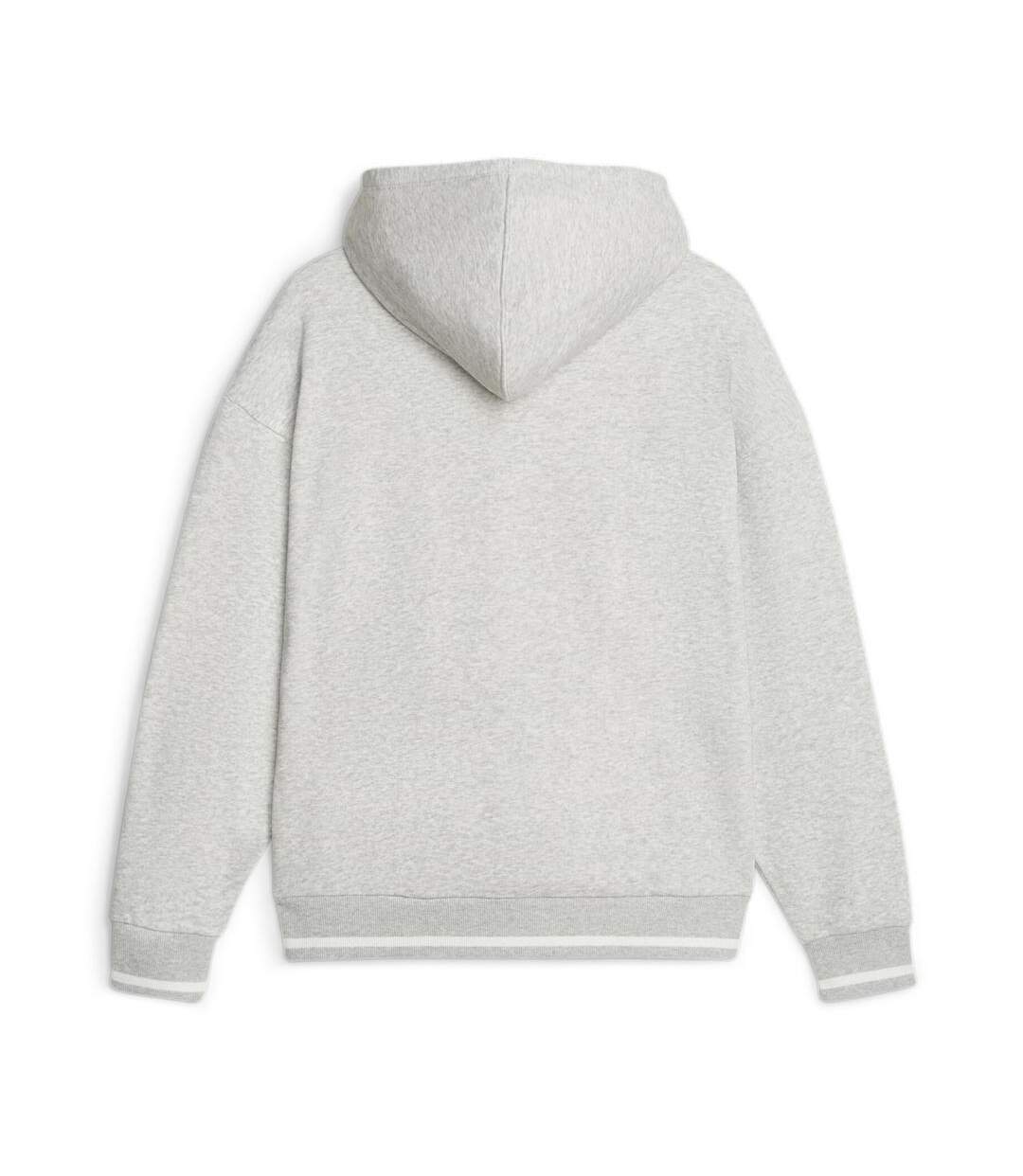 Sweat Gris Femme Puma Squad Hdy - S