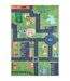 Tapis intérieur à poils courts Alix 738 vert 120 x 160 cm