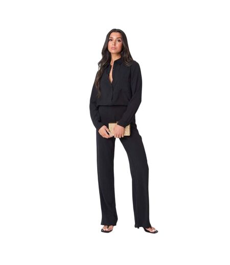Chemise Manches Longues Femme Noir I Saw It First