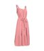 Mountain Warehouse Womens/Ladies Hawaii Strappy Waist Tie Summer Dress (Blush) - UTMW2667