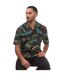 Mens Feather All-over Print Shirt Brown Marcelo Burlon-4