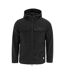 Mens Windproof Reflective Jacket Black Firetrap-1
