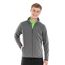 Mens fleece jacket grey Result Genuine Recycled-3