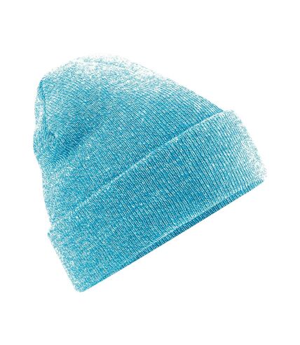 Beechfield Unisex Original Cuffed Beanie Winter Hat (Heather Surf)