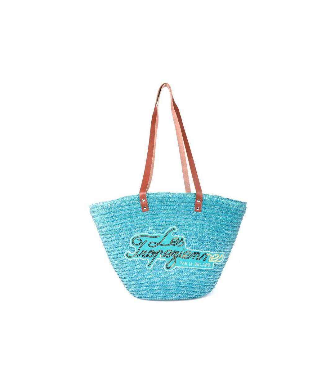 Les Tropeziennes par M.Belarbi - Panier de plage Milos - turquoise - 10310-1