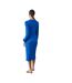 Robe mi-longue femme bleu cobalt Principles