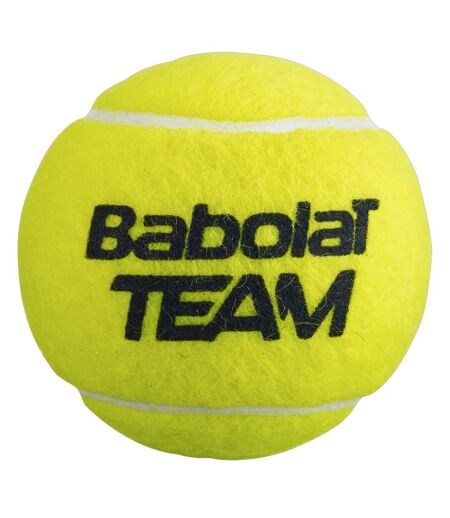 Balles De Tennis Team Taille Unique Jaune Babolat