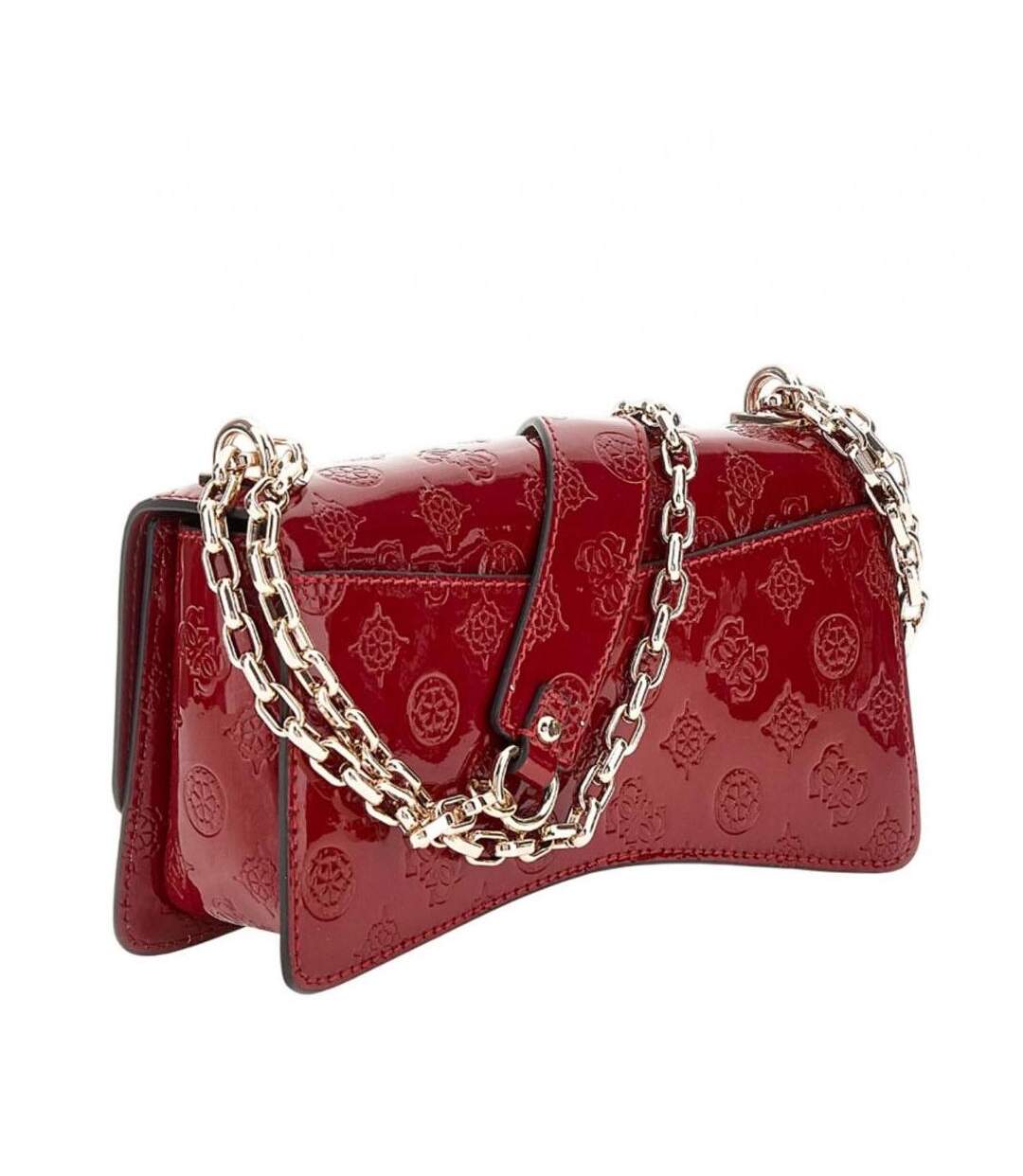 Sac à Bandoulière Rouge Femme Guess Gerty - Taille unique-2