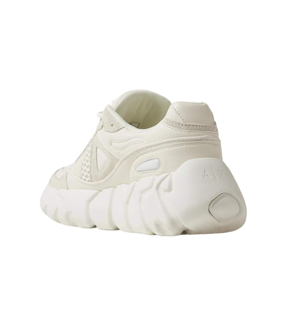 Baskets Homme Blanc Cassé Armani Exchange-3