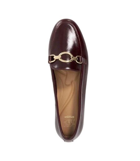 Mocassins Gladia Femme Bordeaux Dune London