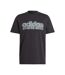 Mens Tiro Graphic T-shirt Black Adidas-1