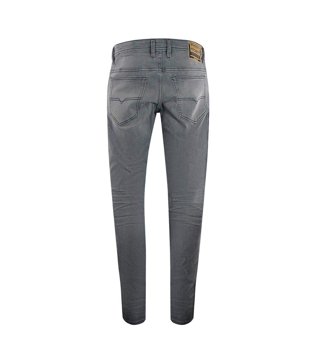 Jean Thommer-r Homme Gris Denim Clair Diesel-2