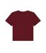 T-shirt Femme Bordeaux Foncé Bella + Canvas-3