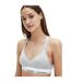 Womens/ladies Modern Cotton Blend Bralette Grey Calvin Klein-4
