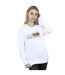 Disney - Sweat CARS EXPLORE THE OPEN ROAD - Femme (Blanc) - UTBI11971-2