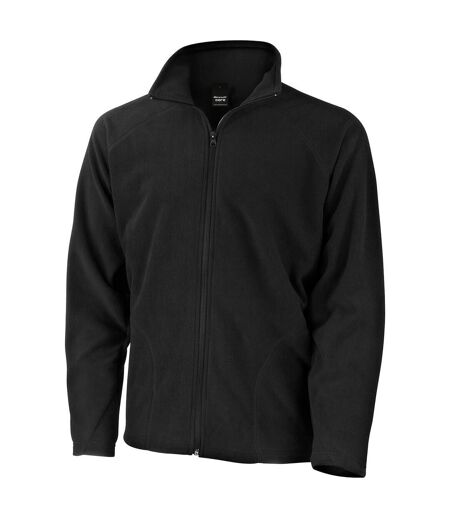 Result Core Mens Fleece Jacket (Black) - UTPC6634
