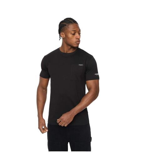 Mens Portville Everyday T-shirt Black Crosshatch