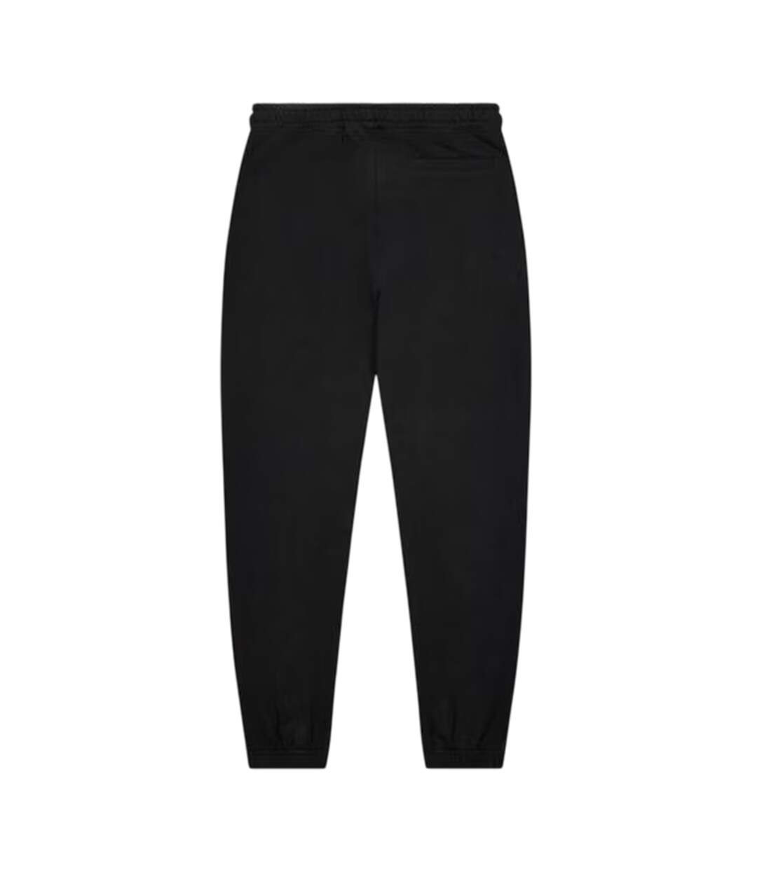 Mens Fleece Joggers Black No Fear-2