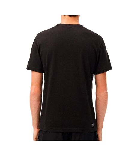 T-shirt noir homme lacoste th2042