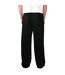 Unisex Adult Loose Fit Jogging Bottoms Black Casual Classics-3