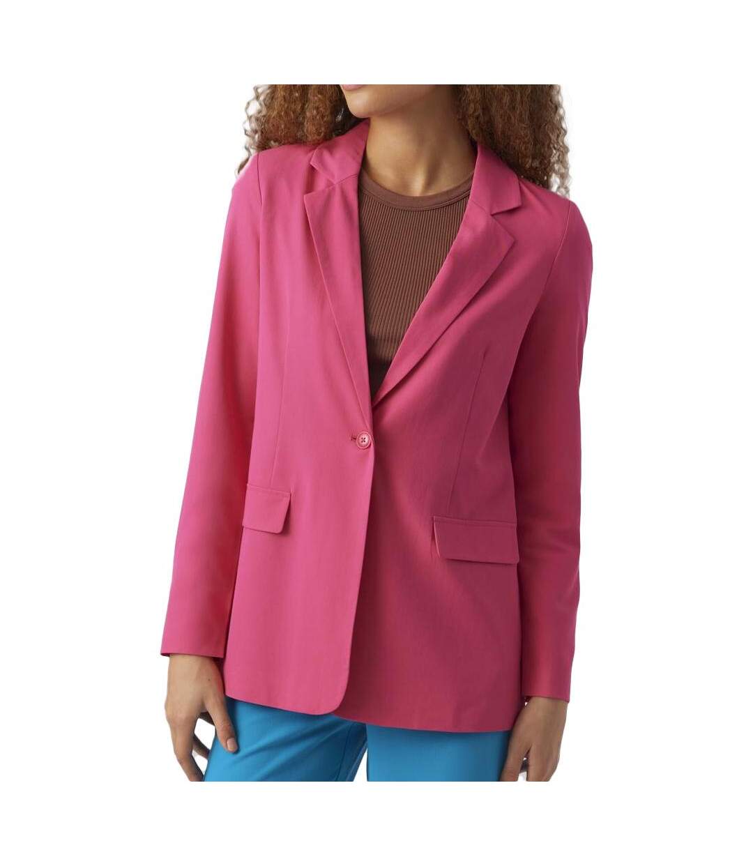 Blazer Fuchsia Femme Vero Moda Elda - 36-1