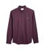 Mens Regular Button-down Shirt Red Farah-1