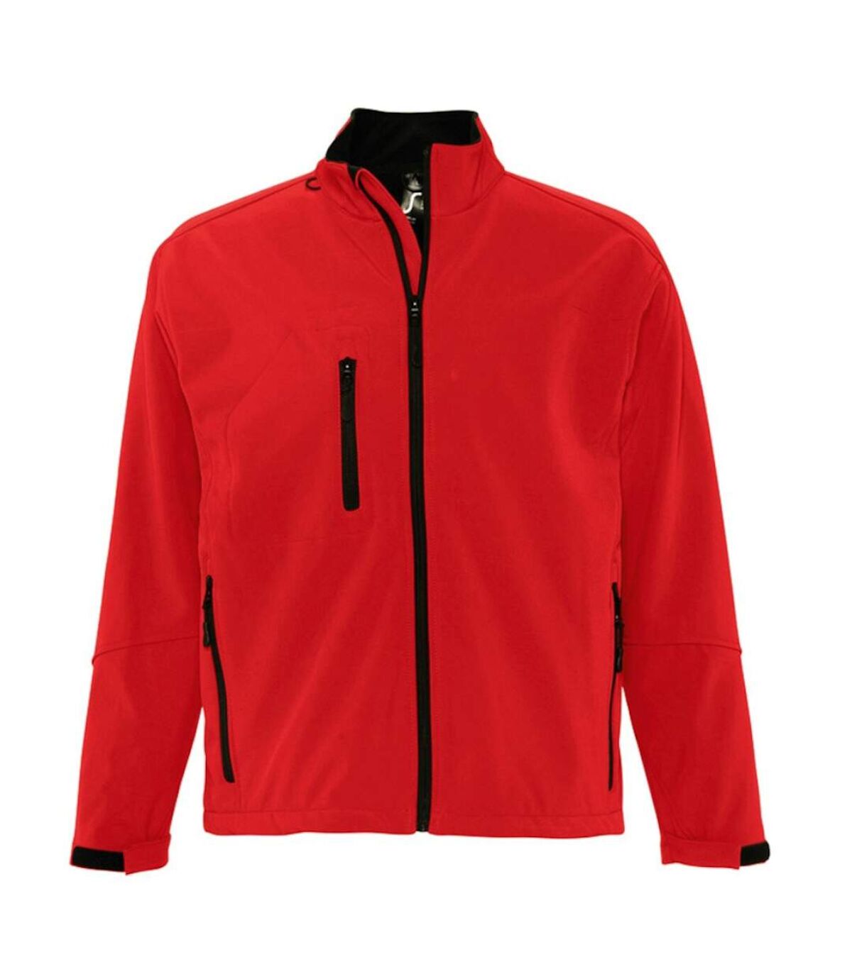 SOLS Mens Relax Soft Shell Jacket (Breathable, Windproof And Water Resistant) (Red)